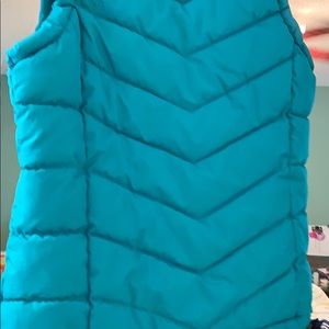Green Puffy Vest